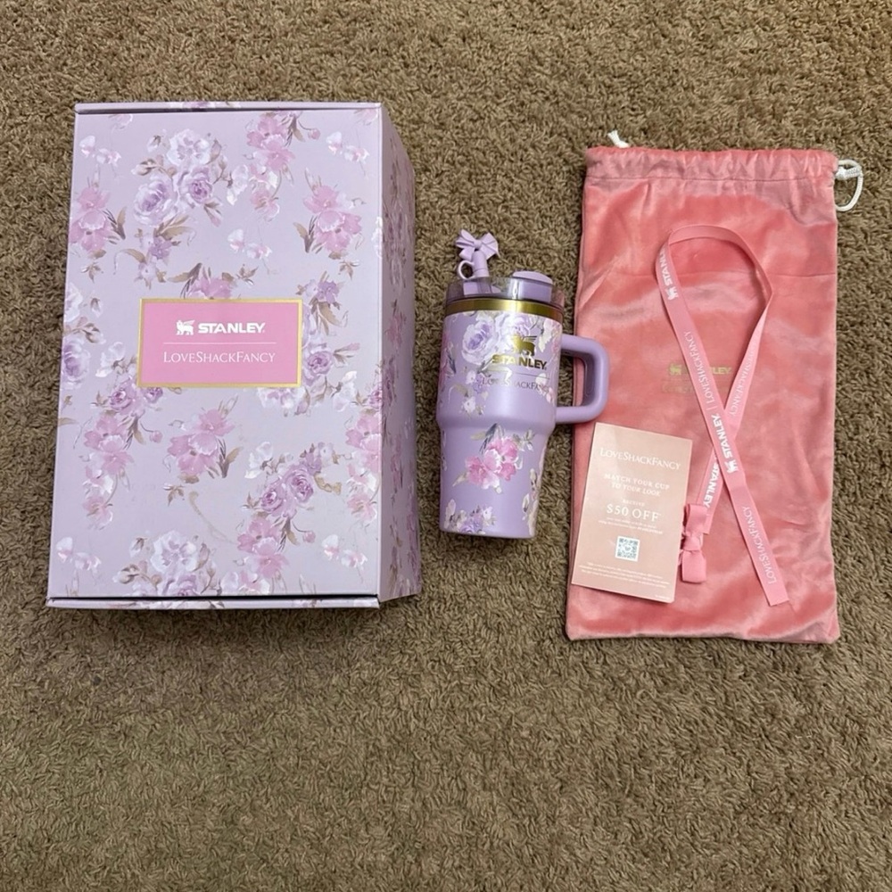 Stanley x LoveShackFancy Floral Tumbler Set